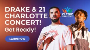 Drake & 21 Savage Concert banner