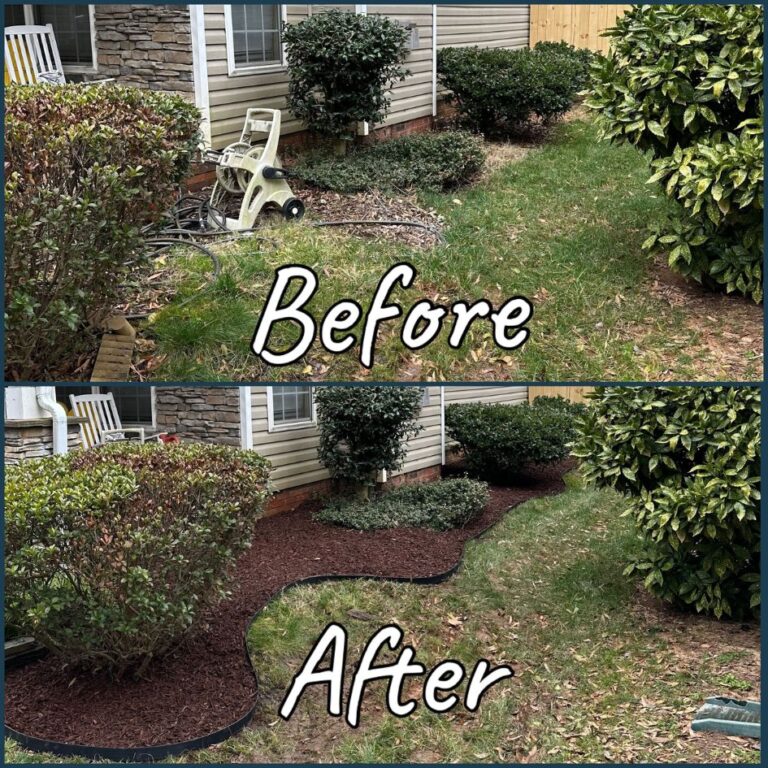 bA Mulching in Indian Trail NC Signature lawn and landscape 768x768
