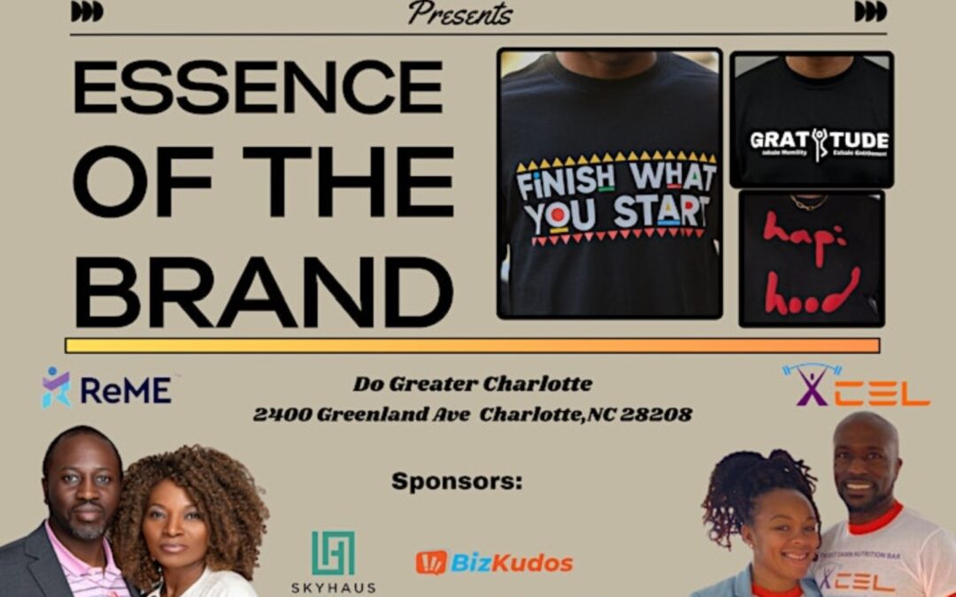 essence of the brand promotional graphic