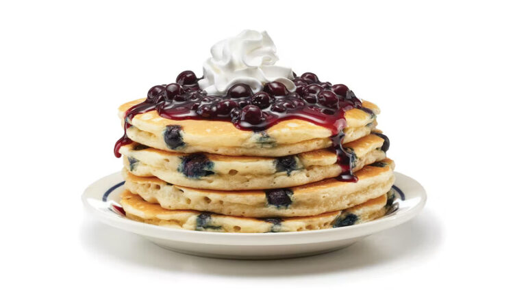 Double Blueberry Pancakes 768x432