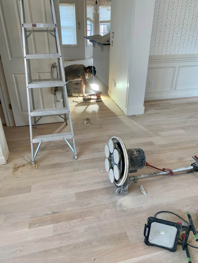 hardwood floor repair and refinishing charlotte