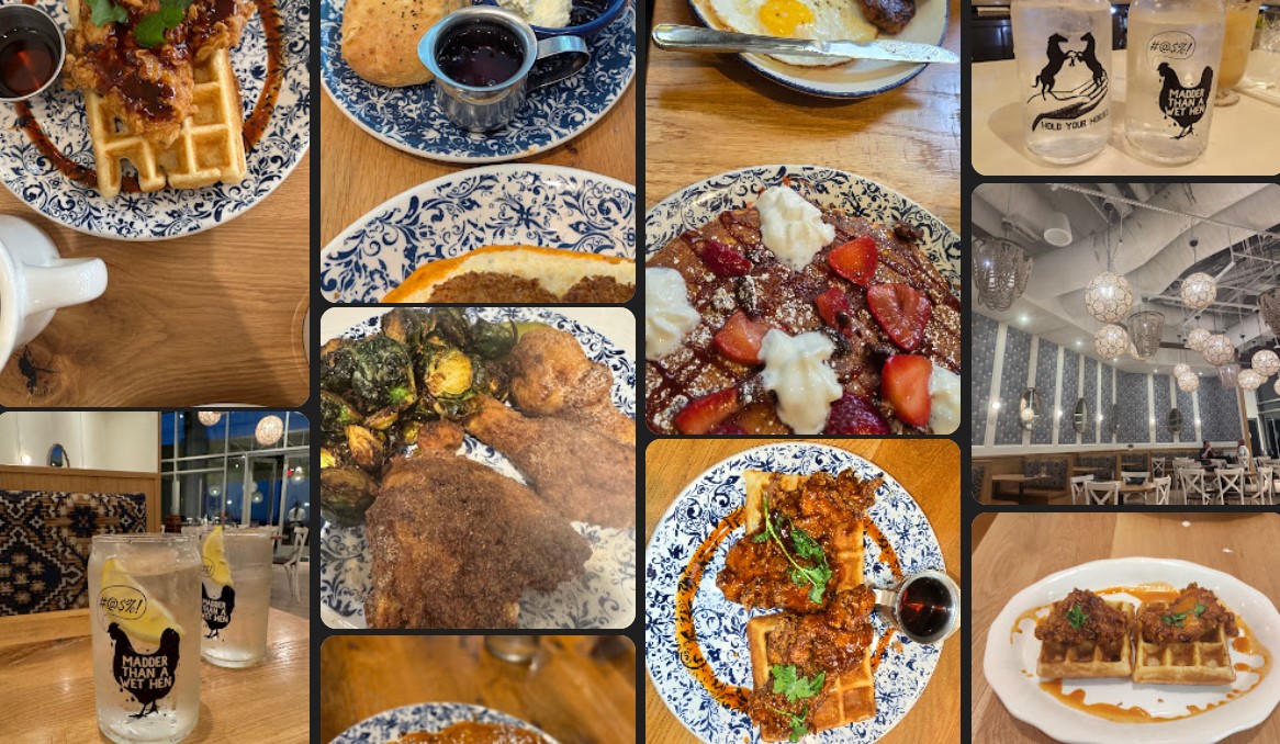 Tupelo Honey Charlotte — Appalachian Southern brunch, sweet potato pancakes, and hot honey chicken and waffles